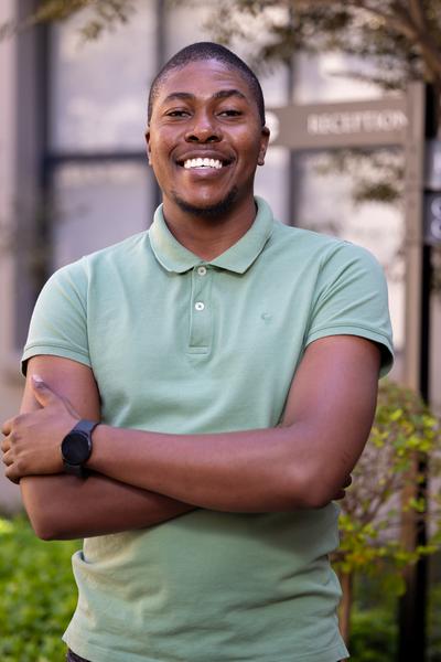 Kabelo Thamaga, estate agent